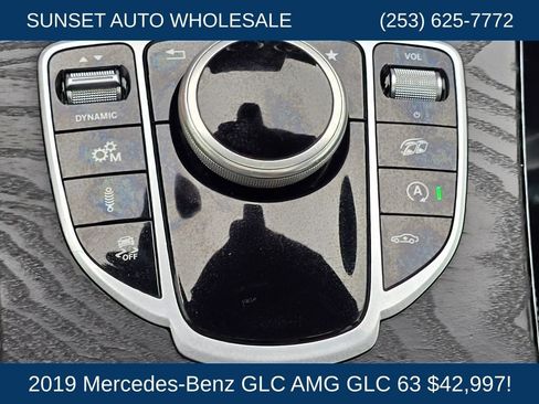 Used 2019 Mercedes-Benz GLC 63 AMG 4MATIC Coupe w/ Parking Assist Package image 46