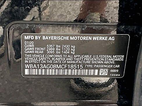 Used 2021 BMW 530e w/ Parking Assistance Package image 34