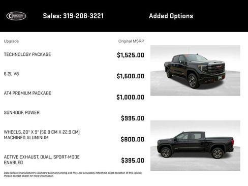 Certified 2024 GMC Sierra 1500 AT4 w/ Technology Package image 2