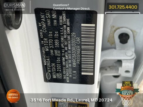 Certified 2024 Hyundai Venue Limited image 28