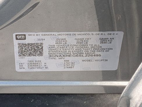 Used 2025 Chevrolet Equinox LT image 38