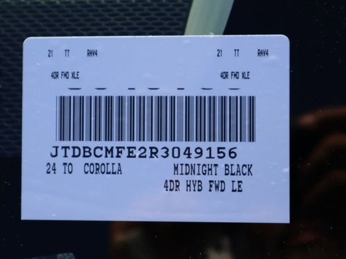 Certified 2024 Toyota Corolla LE image 7