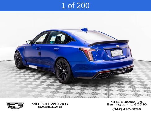 Used 2026 Cadillac CT5 V Blackwing w/ Deep Ocean Appearance Package RWD image 3