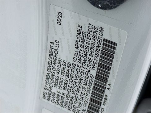 Used 2023 Honda Accord EX image 24