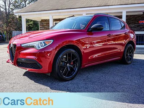 Used 2021 Alfa Romeo Stelvio Ti w/ Nero Edizione image 12