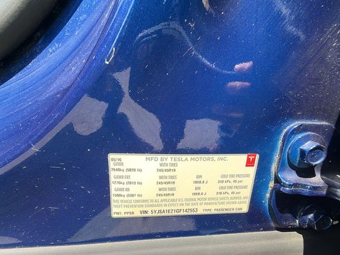 Used 2016 Tesla Model S 90D AWD/4WD image 33