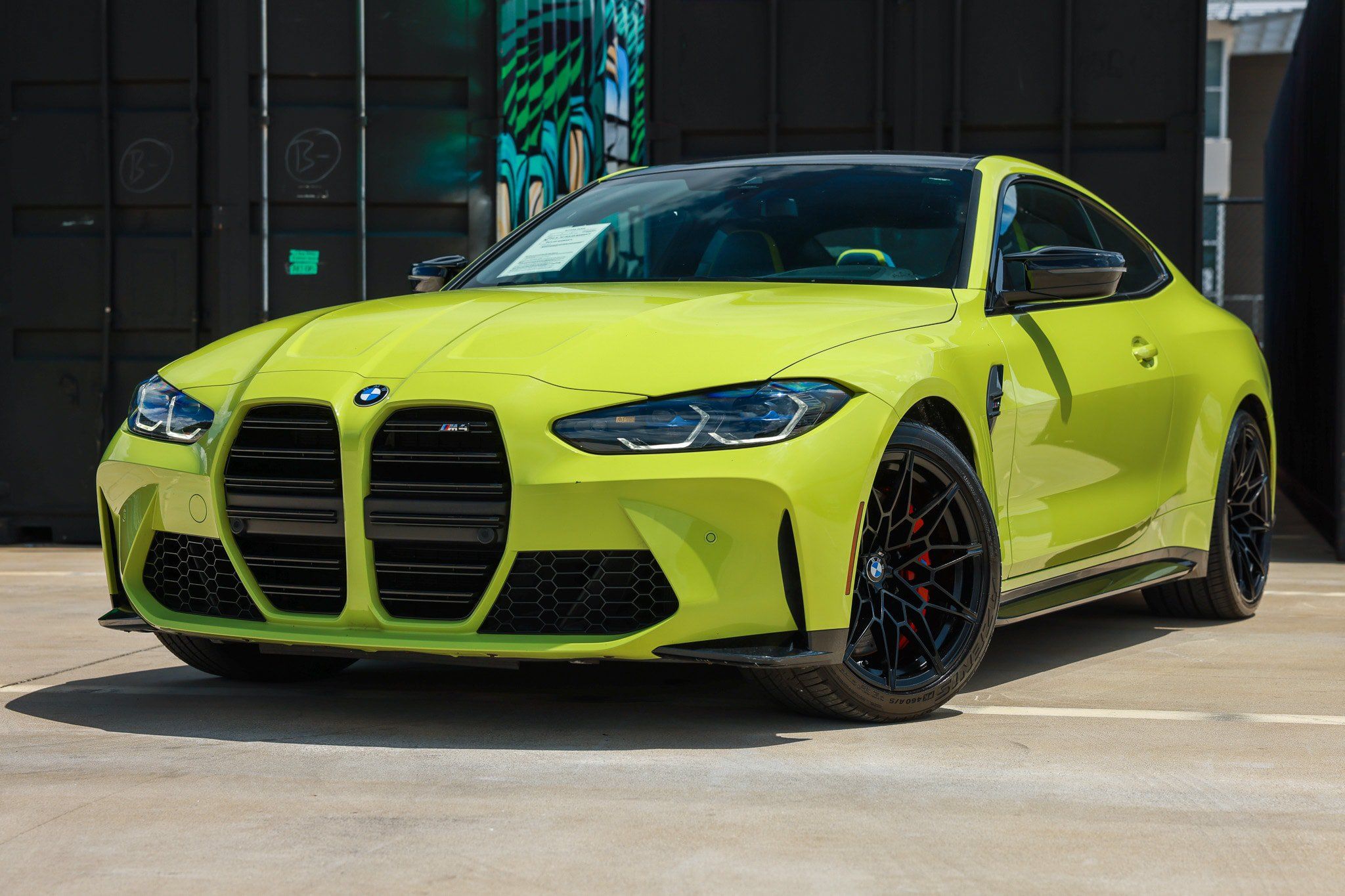 Used 2021 BMW M4 Coupe w/ Executive Package RWD image 1