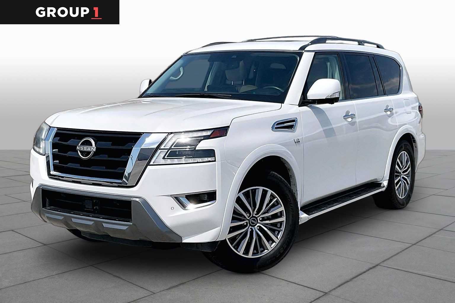 Used 2022 Nissan Armada SL w/ Captain's Chairs Package RWD image 1