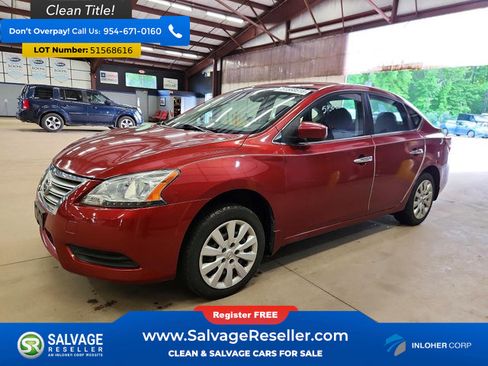 Used 2015 Nissan Sentra SV w/ Navigation Package FWD image 1