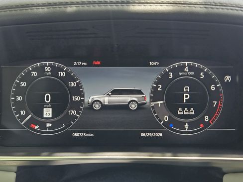 Used 2020 Land Rover Range Rover Long Wheelbase HSE AWD/4WD image 8