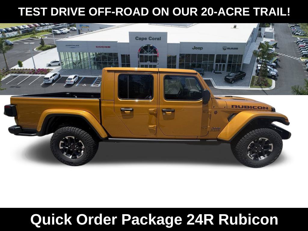 New 2026 Jeep Gladiator Rubicon w/ Safety Group AWD/4WD image 3