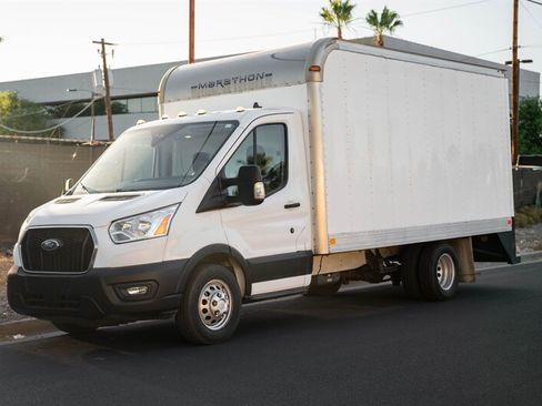 Used 2020 Ford Transit 350 DRW w/ Interior Upgrade Package RWD image 1