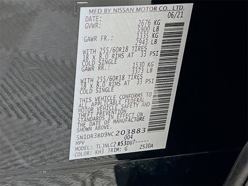 Used 2022 Nissan Pathfinder SV w/ SV Premium Package image 32