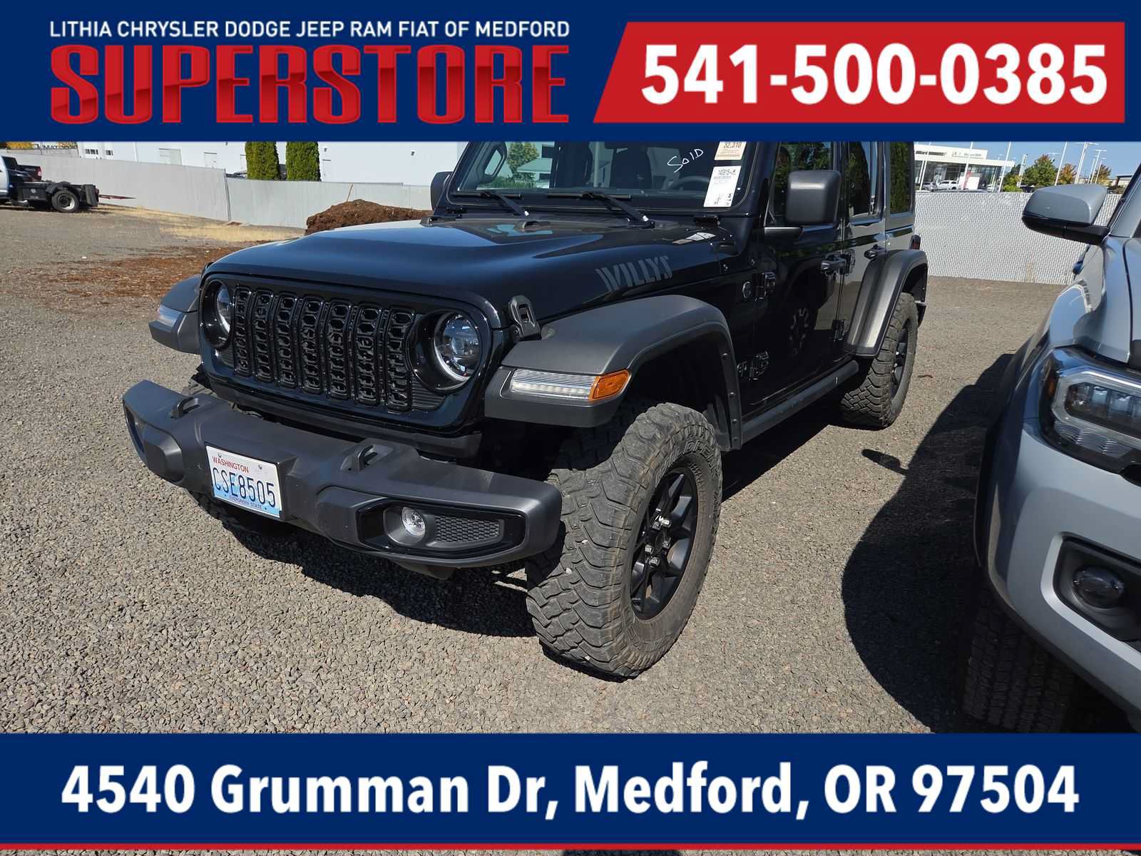 Certified 2025 Jeep Wrangler Unlimited Sport AWD/4WD image 1