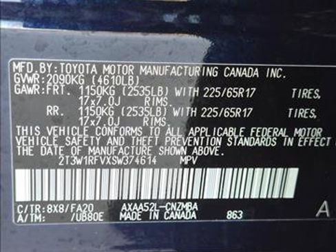 Certified 2025 Toyota RAV4 XLE w/ Convenience Package FWD image 23