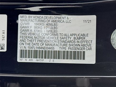 Used 2022 Honda Civic Sport Touring image 33