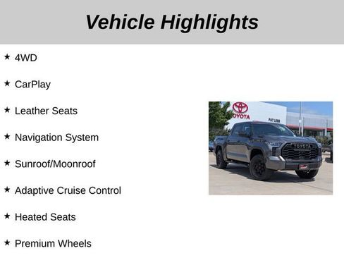 Used 2024 Toyota Tundra TRD Pro AWD/4WD image 5