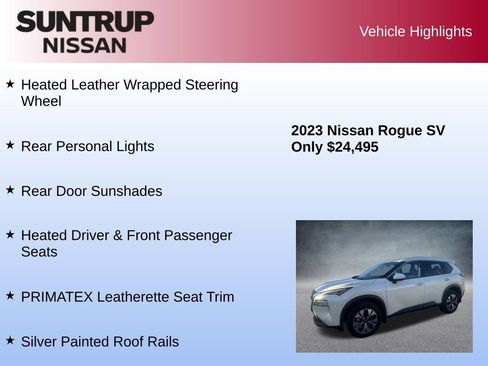 Used 2023 Nissan Rogue SV w/ SV Premium B Package image 23