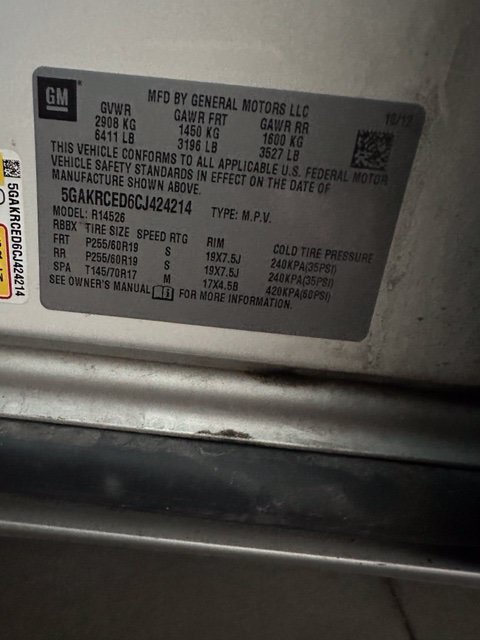 Used 2012 Buick Enclave Leather FWD image 6