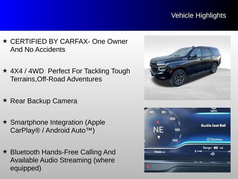 Used 2023 Chevrolet Tahoe Z71 w/ Max Trailering Package AWD/4WD image 4