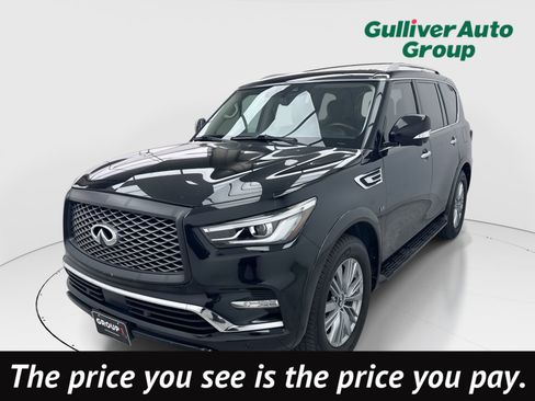 Used 2019 INFINITI QX80 Luxe w/ All-Season Package image 1