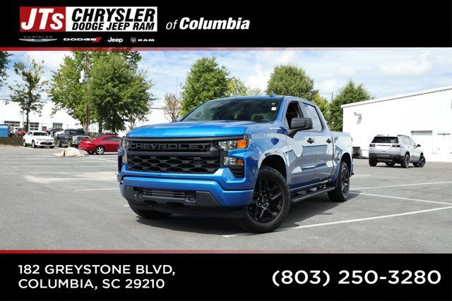 Used 2023 Chevrolet Silverado 1500 Custom w/ LPO, Dark Essentials Package RWD image 1