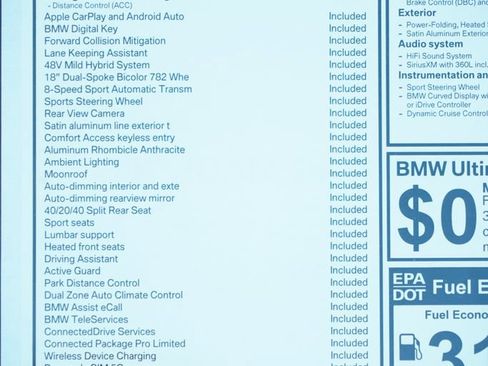 New 2026 BMW 330i Sedan w/ Convenience Package RWD image 8
