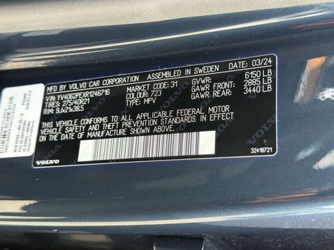 Used 2024 Volvo XC90 B6 Plus w/ Protection Package Premier AWD/4WD image 26