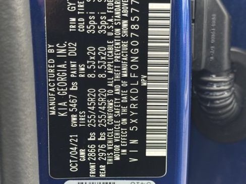 Certified 2022 Kia Sorento SX image 20