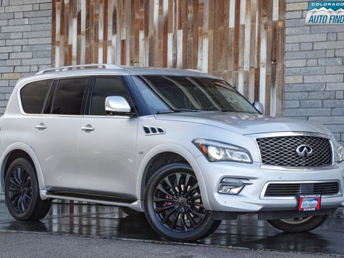 Used 2015 INFINITI QX80 Luxe w/ 22" Wheel Package image 9