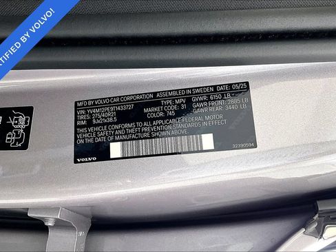 Certified 2026 Volvo XC90 B5 Plus w/ Protection Package Premier AWD/4WD image 44