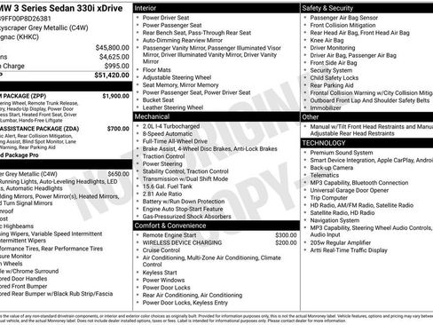 Used 2023 BMW 330i xDrive Sedan w/ Premium Package image 6