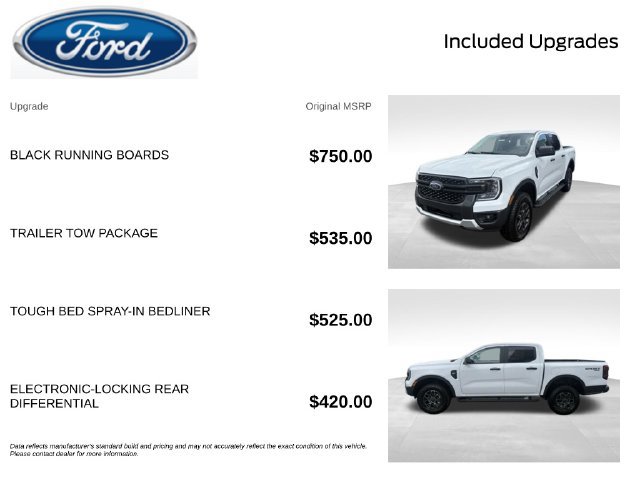 New 2026 Ford Ranger XLT w/ Trailer Tow Package AWD/4WD image 2