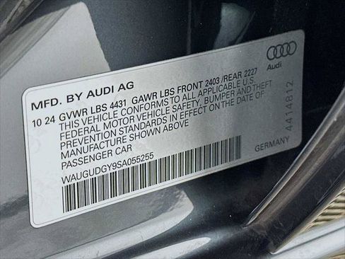 Certified 2025 Audi A3 2.0T Premium w/ Black Optic Package AWD/4WD image 30