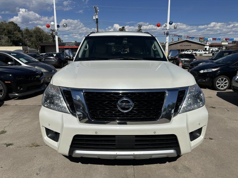 Used 2017 Nissan Armada Platinum w/ Captain Seat Package AWD/4WD image 2