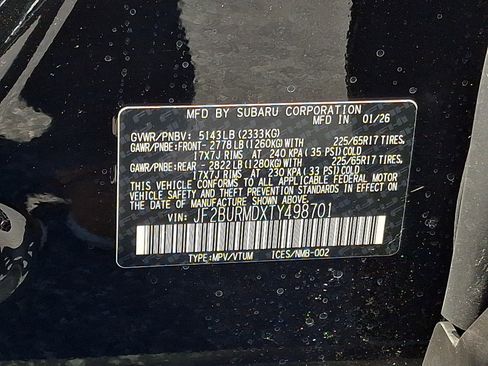 New 2026 Subaru Outback Wilderness AWD/4WD image 21