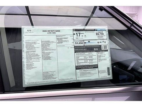 New 2026 INFINITI QX80 Luxe image 40