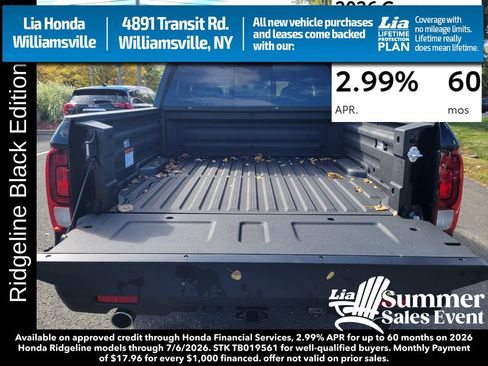 New 2026 Honda Ridgeline Black Edition image 6