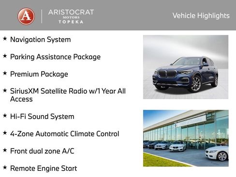 Used 2020 BMW X5 xDrive40i w/ Premium Package image 2