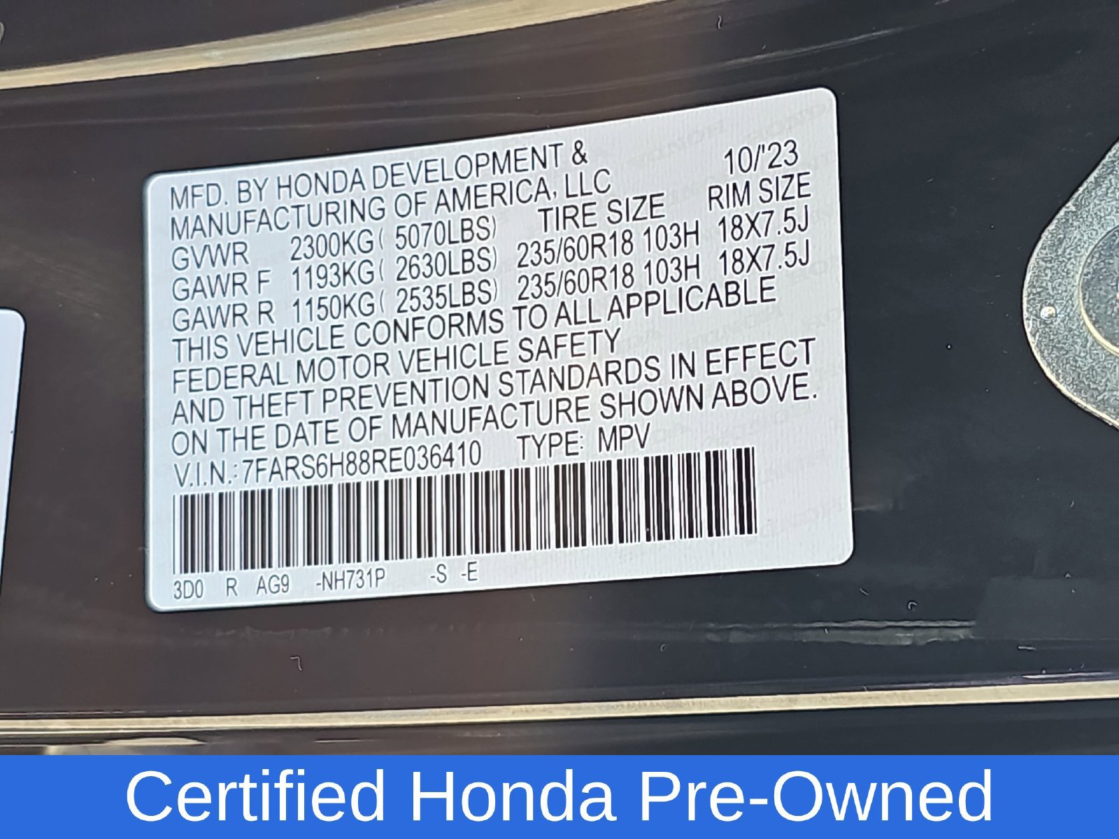 Certified 2024 Honda CR-V Sport-L image 40