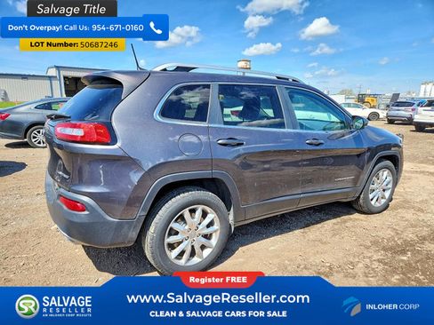 Used 2016 Jeep Cherokee Limited AWD/4WD image 4