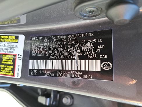 Used 2024 Lexus ES 350 w/ Accessory Package (Z1) FWD image 38