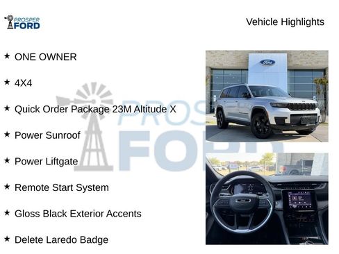 Used 2024 Jeep Grand Cherokee L Altitude AWD/4WD image 5