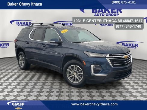 Used 2022 Chevrolet Traverse LT w/ LPO, Floor Liner Package image 1
