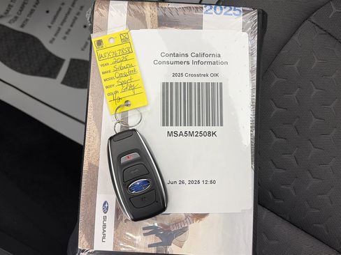 New 2025 Subaru Crosstrek 2.5i Sport w/ Crosstrek Mirror Package AWD/4WD image 31