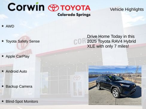 Used 2025 Toyota RAV4 XLE image 7