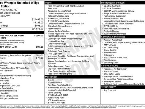 Used 2016 Jeep Wrangler Unlimited Sport image 37