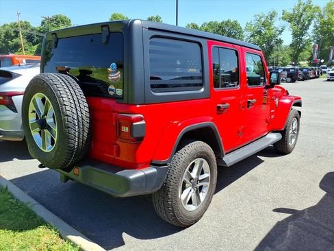 Used 2020 Jeep Wrangler Unlimited Sahara AWD/4WD image 8
