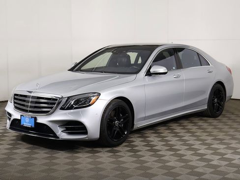 Used 2019 Mercedes-Benz S 560 4MATIC Sedan w/ AMG Line Exterior image 12