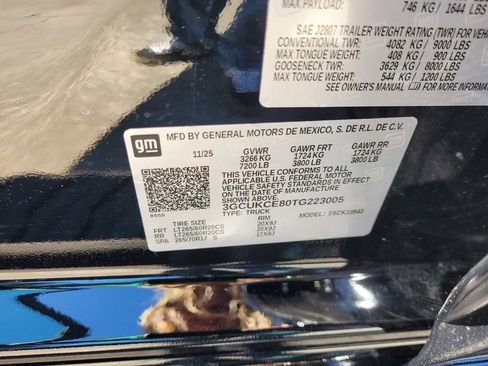 New 2026 Chevrolet Silverado 1500 Custom Trail Boss w/ Midnight Edition image 28